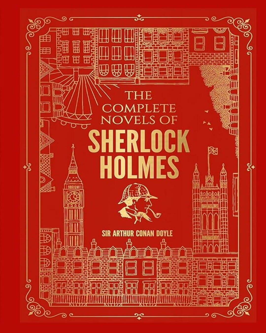 The Complete Novels of Sherlock Holmes by Arthur Conan Doyle [Deluxe Hardbound Edition] - versoz.com