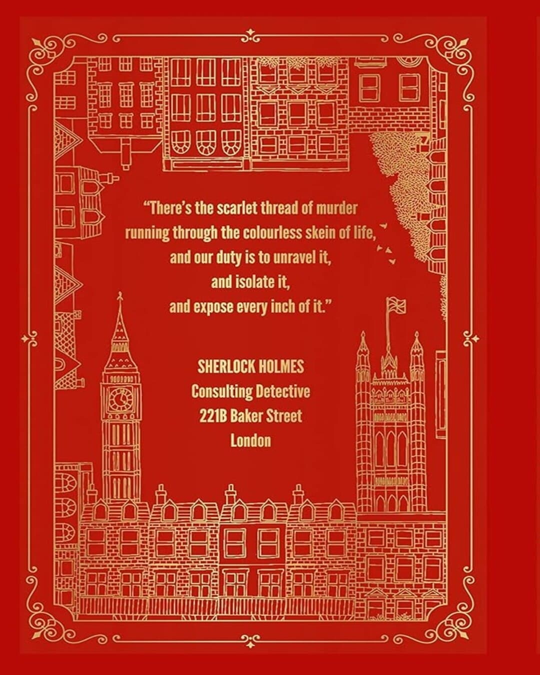 The Complete Novels of Sherlock Holmes by Arthur Conan Doyle [Deluxe Hardbound Edition] - versoz.com