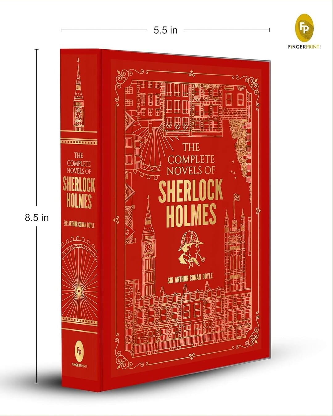 The Complete Novels of Sherlock Holmes by Arthur Conan Doyle [Deluxe Hardbound Edition] - versoz.com