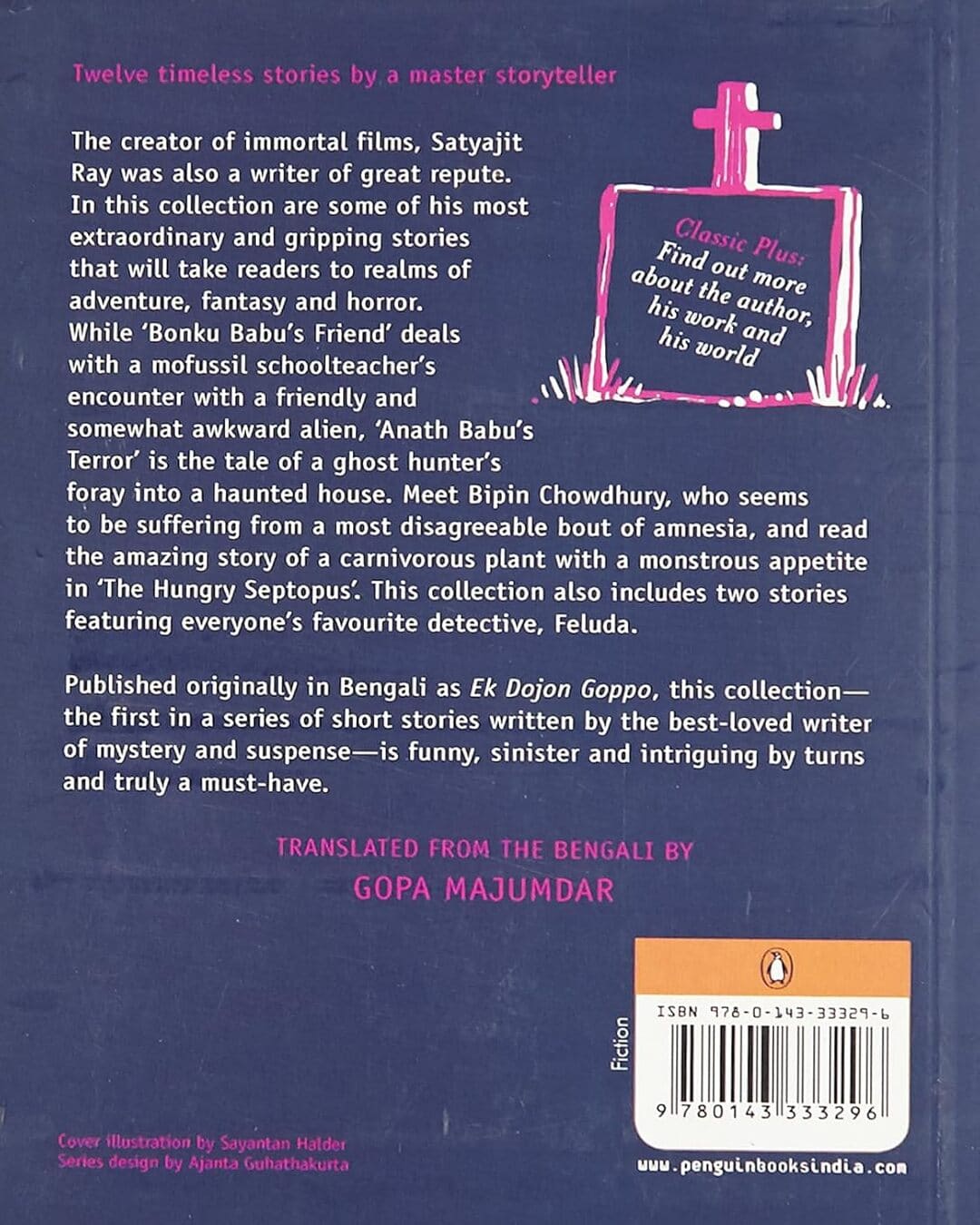 Puffin Classics: One Dozen Stories by Satyajit Ray [Paperback] - versoz.com