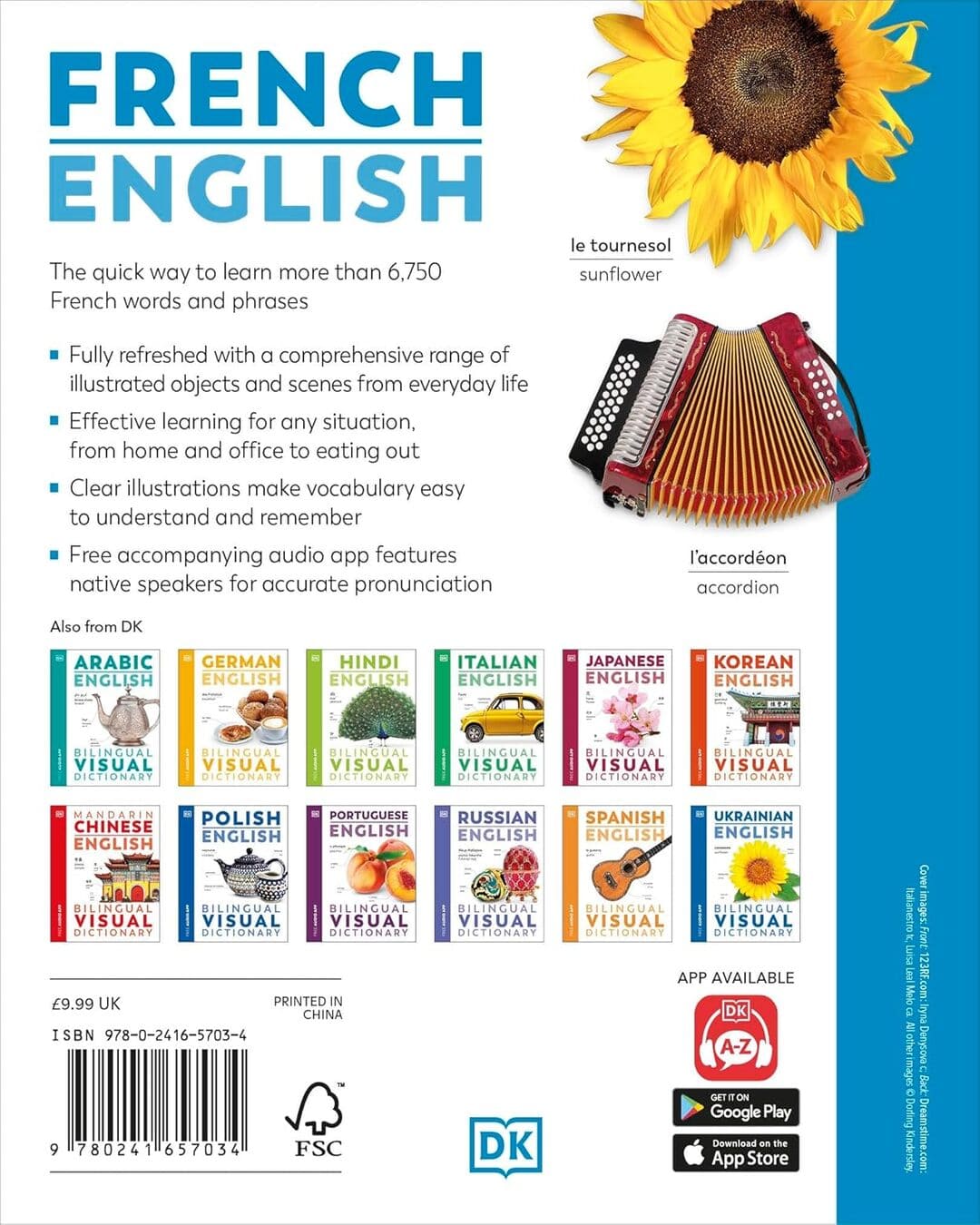 French English Bilingual Visual Dictionary by DK Publishing [Paperback] - versoz.com