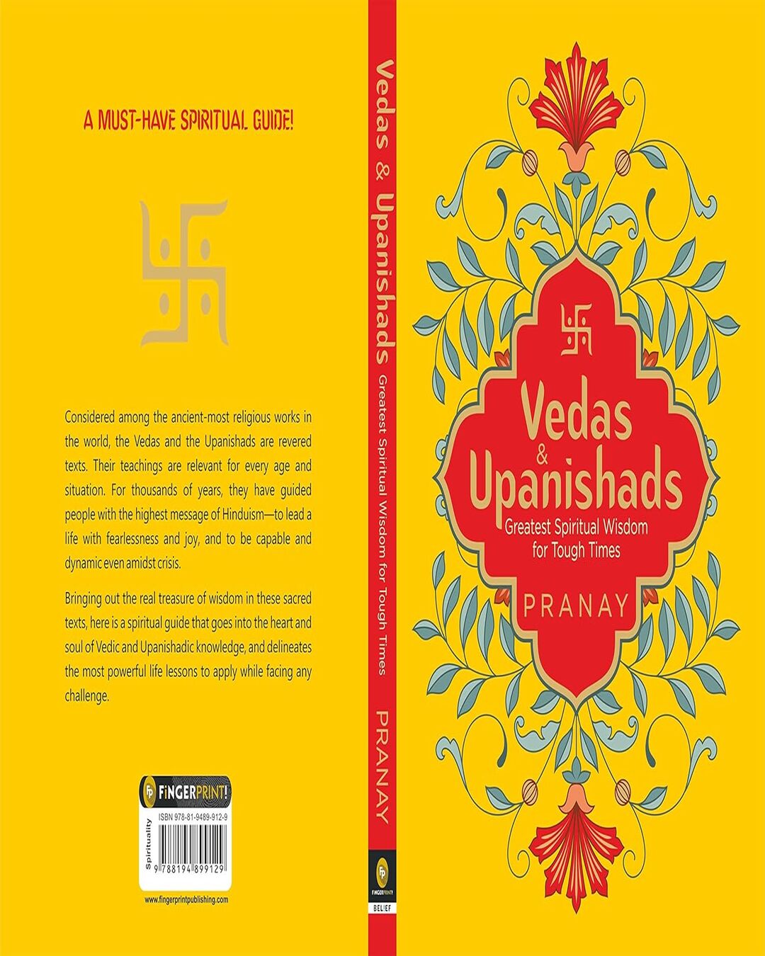 Vedas & Upanishads: Greatest Spiritual Wisdom For Tough Times by Pranay [Paperback] - versoz.com
