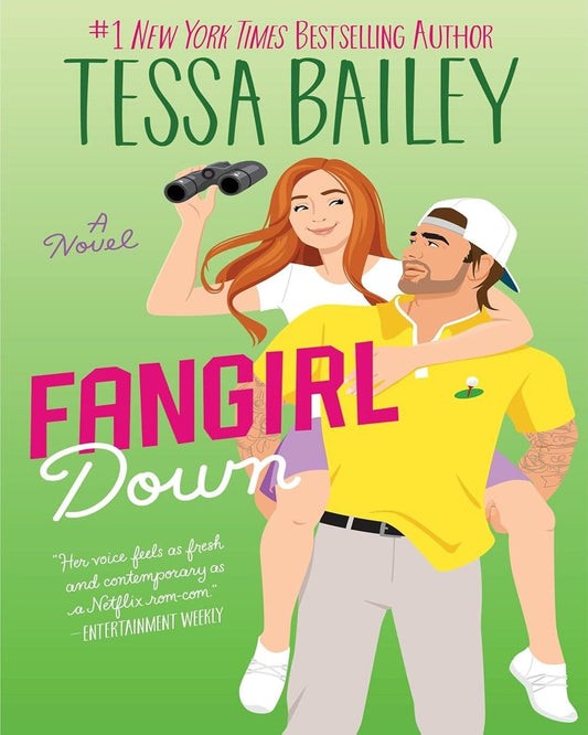 Fangirl Down : A Novel by Tessa Bailey [Paperback] - versoz.com