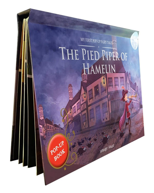My First Pop-Up Fairy Tales - Pied Piper of Hamelin : Pop Up Books For Children by Wonder House Books [Hardcover]
