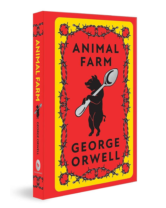 Animal Farm (Deluxe Hardbound Edition) by George Orwell [Hardcover] - versoz.com