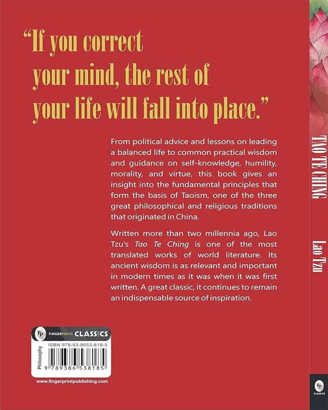 Tao Te Ching by Lao Tzu [Paperback] - versoz.com