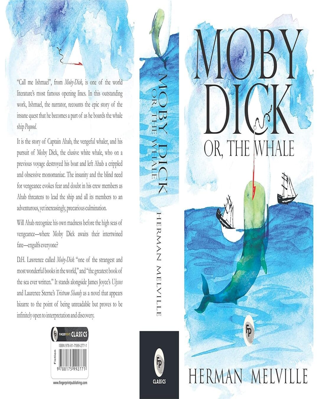 Moby Dick, or, The Whale by Herman Melville [Paperback] - versoz.com