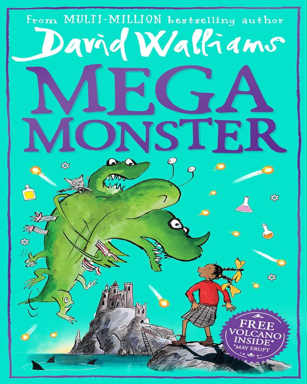 MEGAMONSTER by David Walliams (Author), Tony Ross (Illustrator) [Paperback] - versoz.com