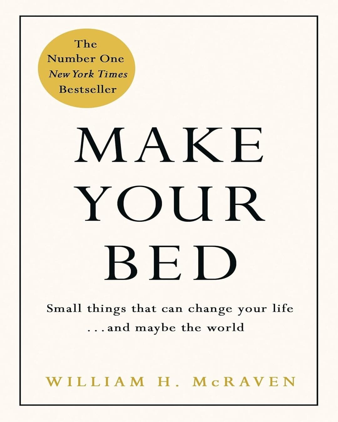 Make Your Bed by William H. Mcraven [Hardcover] - versoz.com