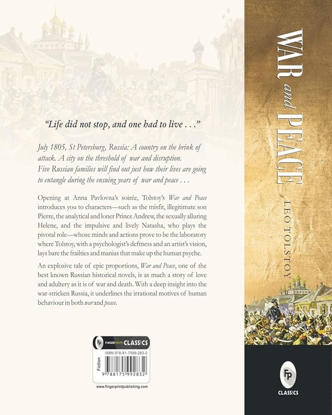 War And Peace by Leo Tolstoy [Paperback] - versoz.com