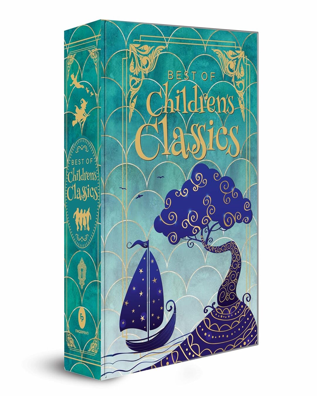 Best of Childrens Classic (Deluxe Hardbound Edition) by Frances Hodgson Burnett & L. Frank Baum J.M. Barrie [Hardcover] - versoz.com