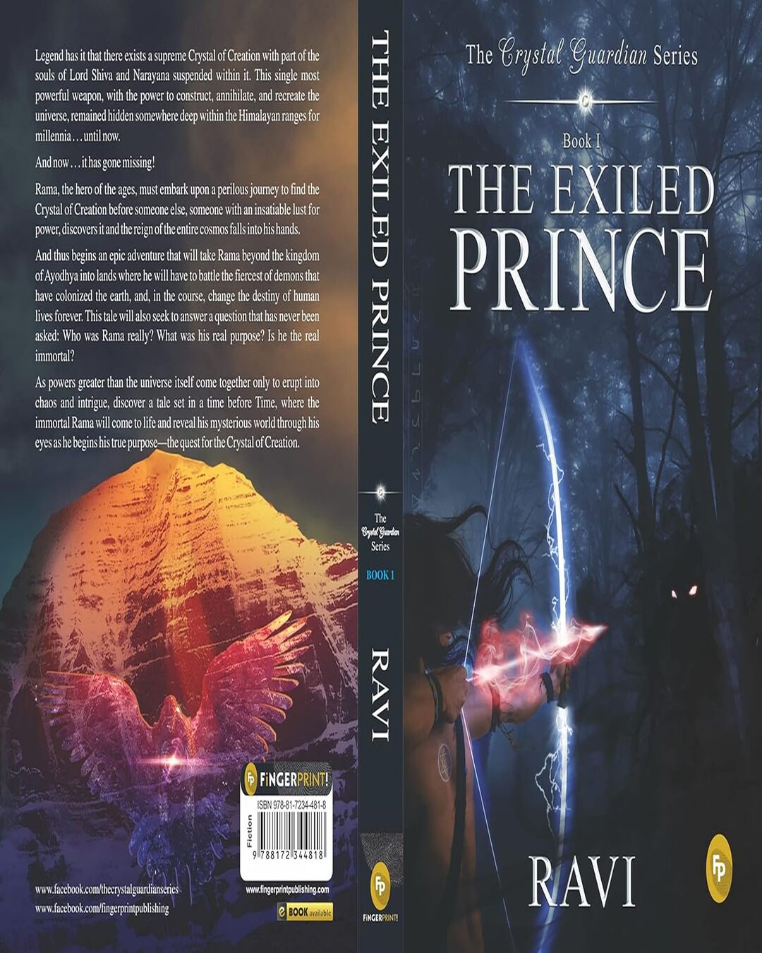 The Exiled Prince: the Crystal Guardian Series- Book 1 by Ravi Venu [Paperback] - versoz.com
