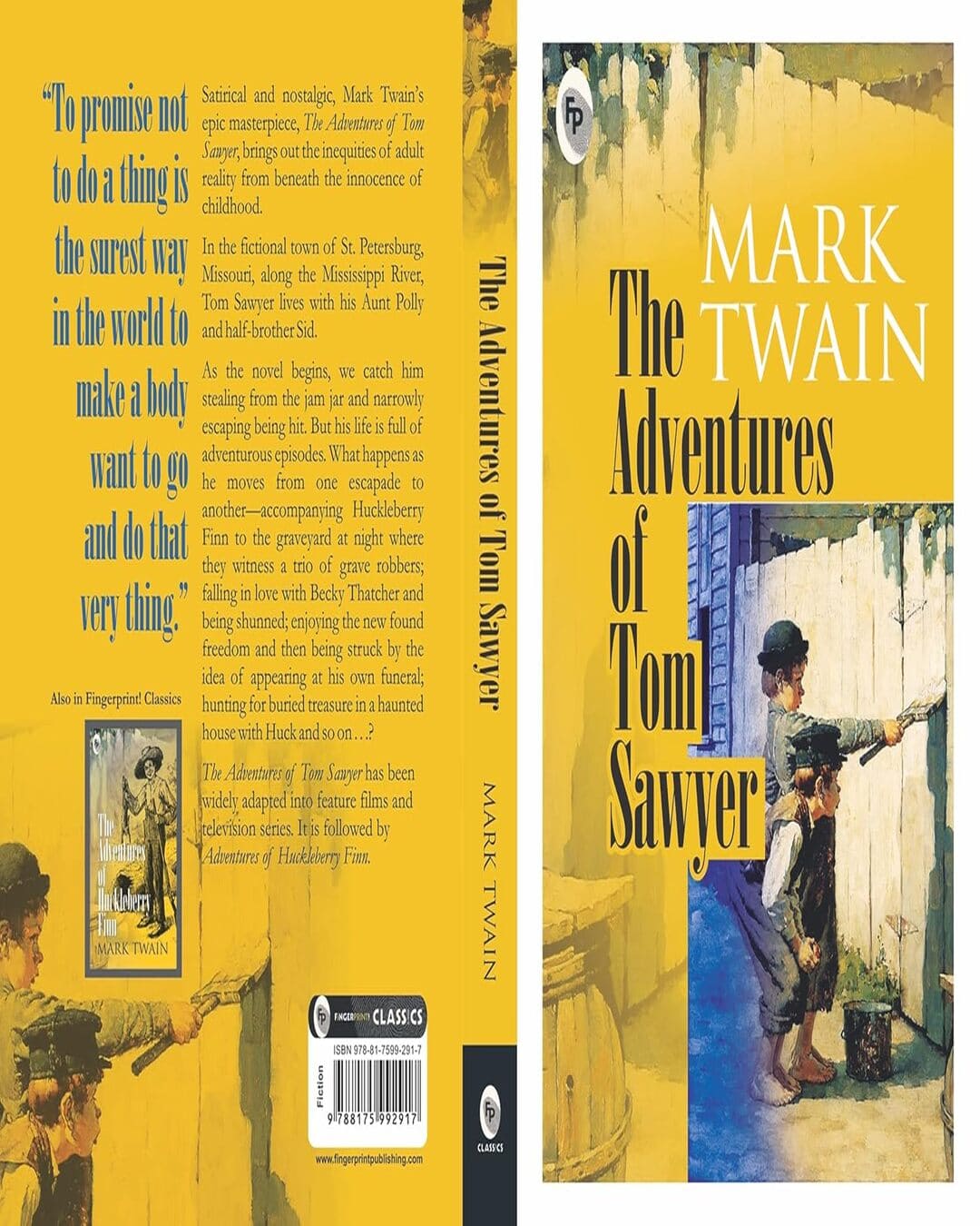 The Adventures of Tom Sawyer by Mark Twain [Paperback]