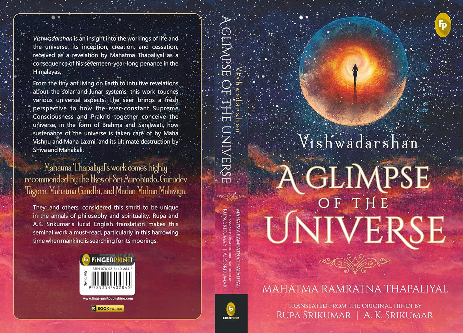 Vishwadarshan, A Glimpse of the Universe by Mahatma Ramratna Thapaliyal Translated from the Original Hindi by Rupa Srikumar and A. K. Srikumar [Paperback] - versoz.com