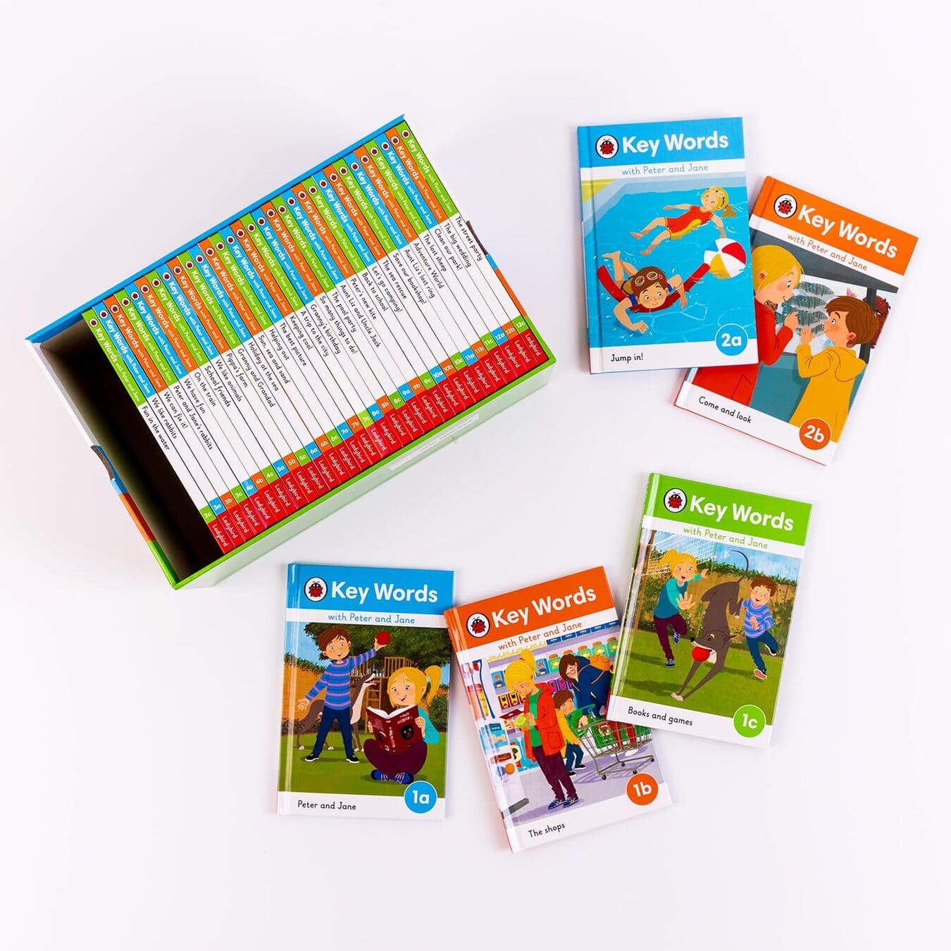 Key Words with Peter and Jane: : 36 Classic Storybooks Box-Set - Level 1 to 12 - Practice Reading [Paperback] - versoz.com