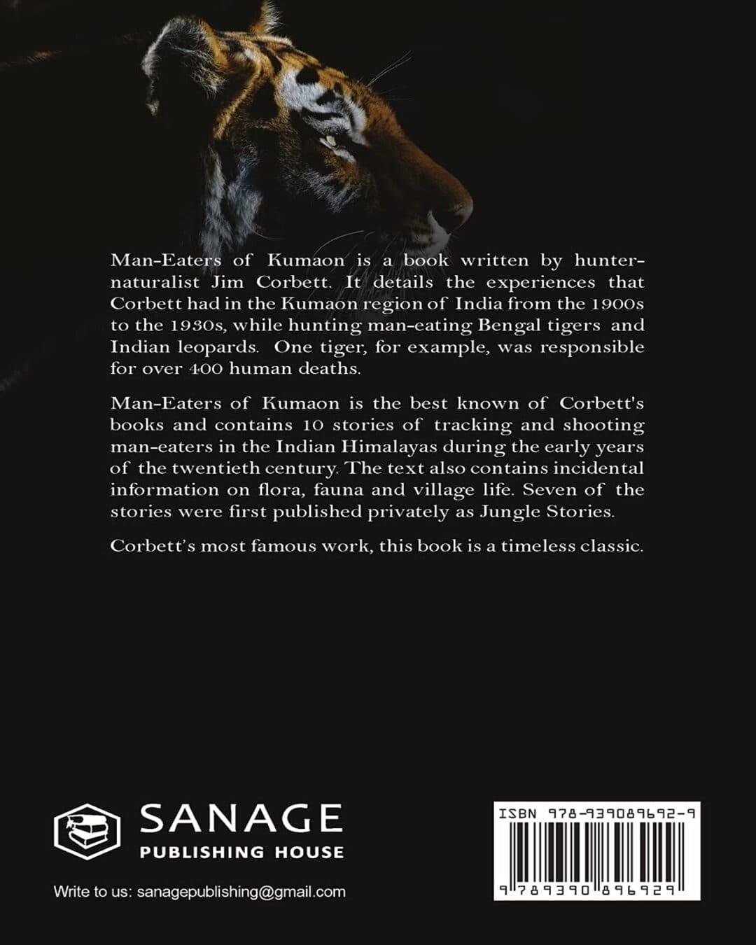 Man-eaters of Kumaon by Jim Corbett [Paperback] - versoz.com