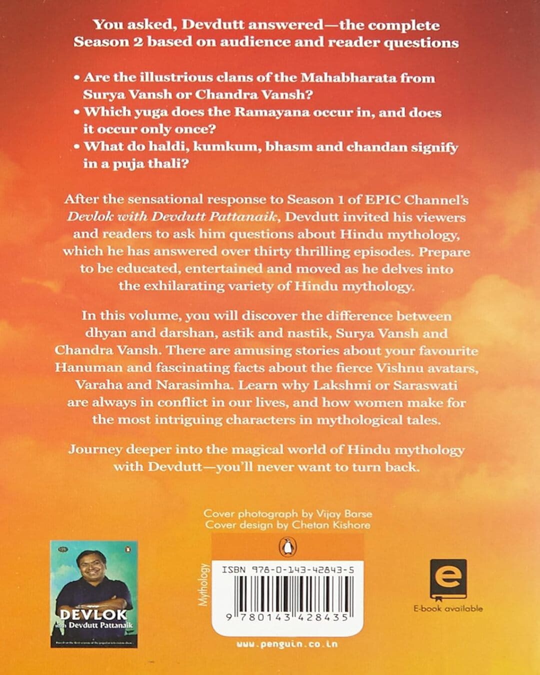 Devlok With Devdutt Pattanaik 2 by Devdutt Pattanaik [Paperback]