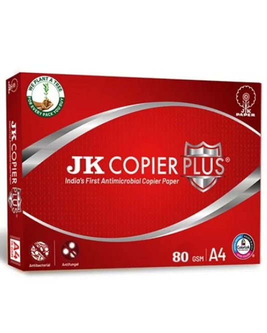 JK Copier Plus | 80 GSM | A4 | 1 Ream (500 Sheets) - versoz.com
