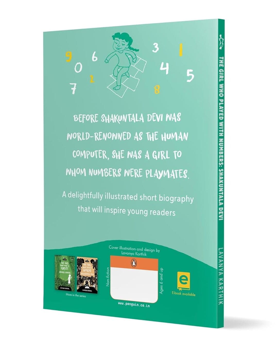 The Girl Who Played with Numbers: Shakuntala Devi by LAVANYA KARTHIK [Paperback] - versoz.com
