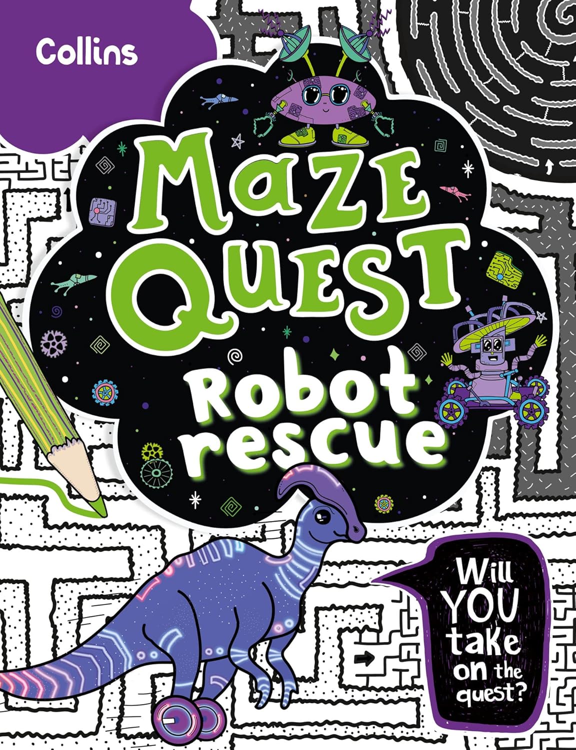 Maze Quest : ROBOT RESCUE [Paperback] - versoz.com