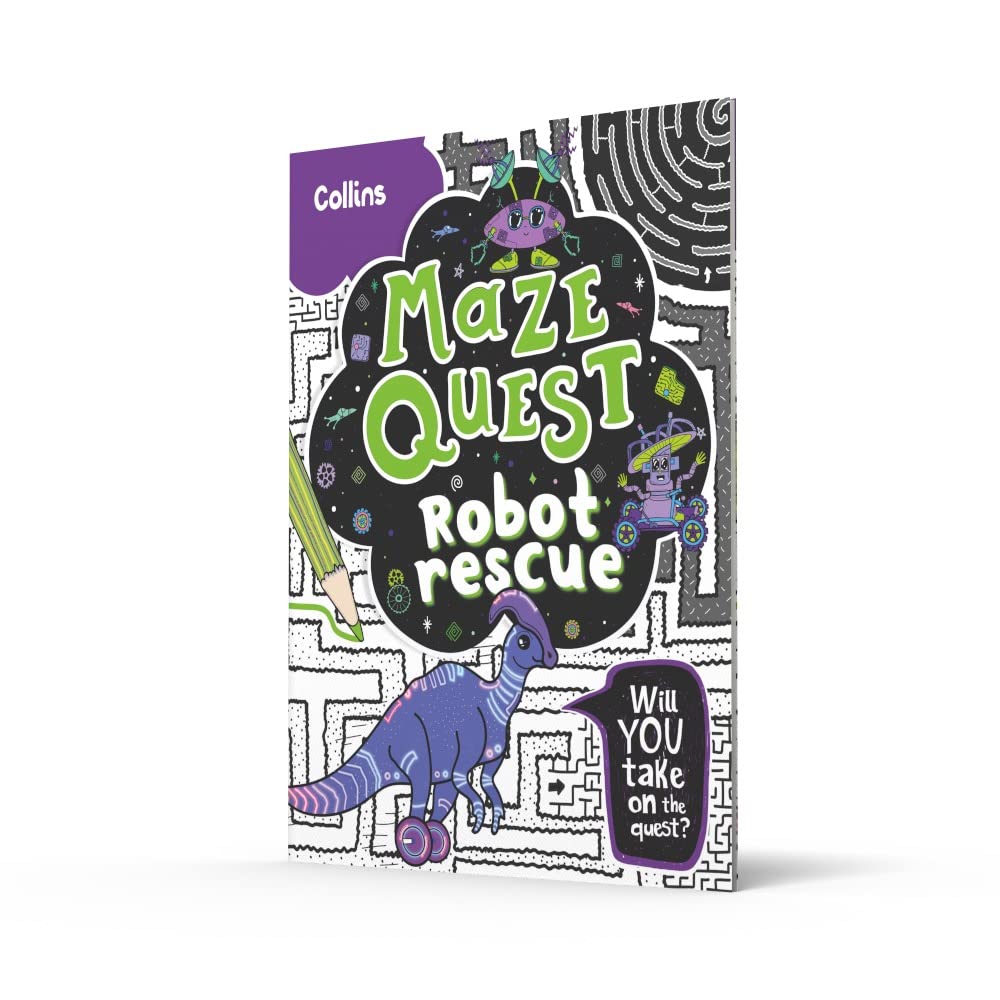 Maze Quest : ROBOT RESCUE [Paperback] - versoz.com