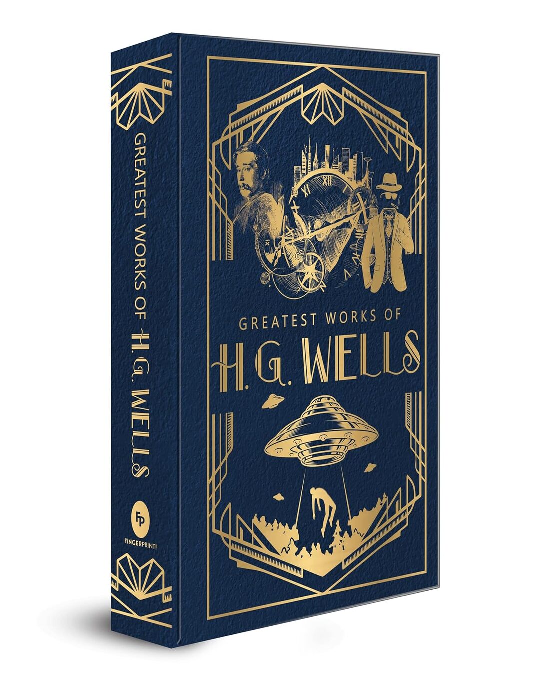 Greatest Works of H.G. Wells (Deluxe Hardbound Edition) by H.G. Wells [Hardcover]