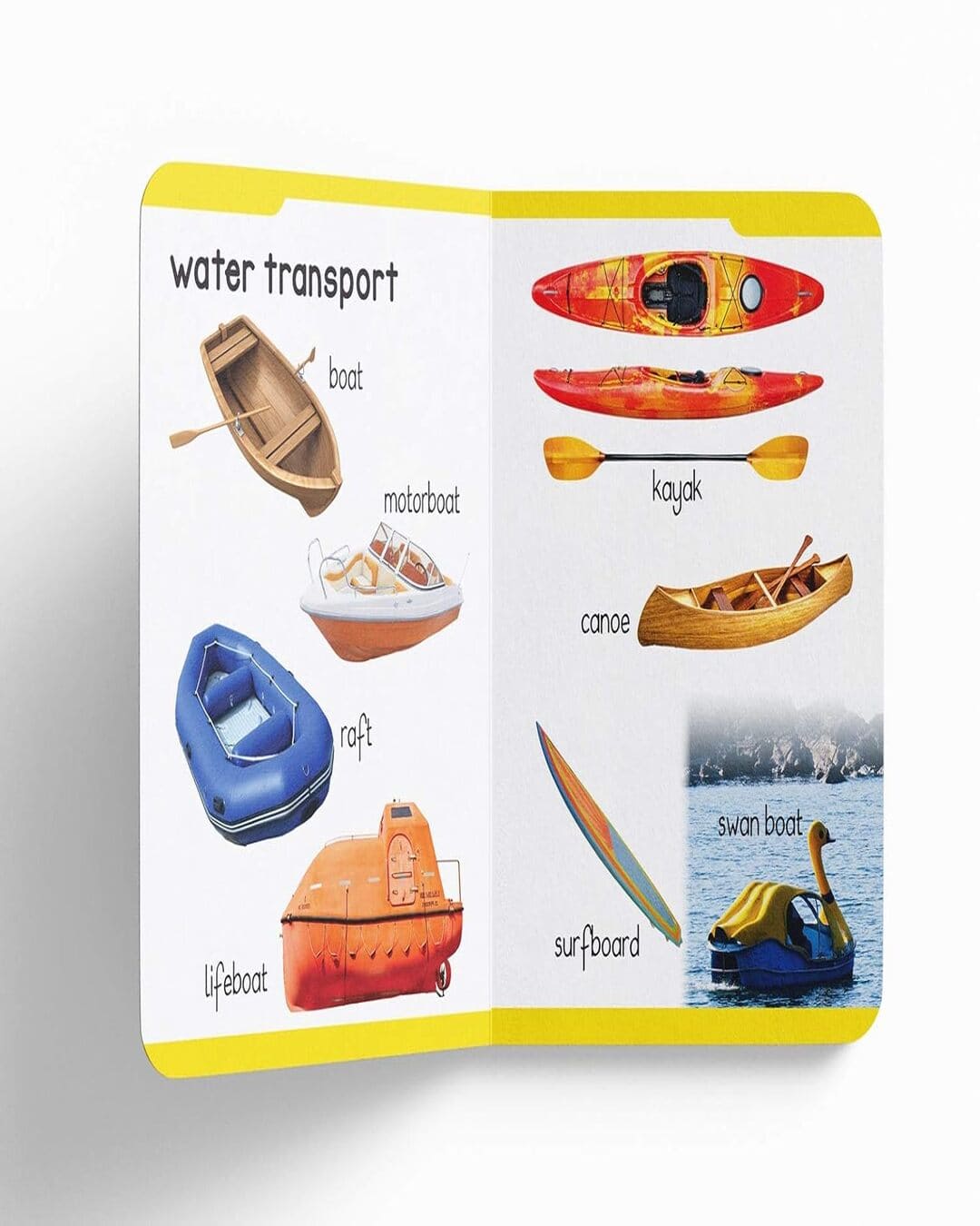 Early Learning Padded Book of Transport by Wonder House Books [Board book]