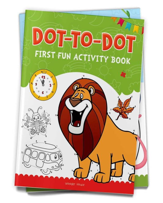 Dot to Dot : First Fun Activity Books For Kids by Wonder House Books [Paperback]