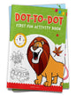 Dot to Dot : First Fun Activity Books For Kids by Wonder House Books [Paperback]