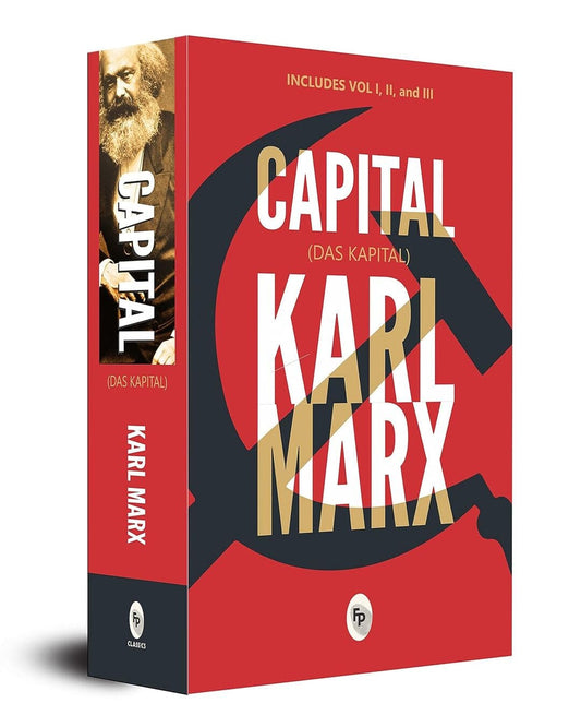 Capital (Das Capital): Includes Vol.1,2,3 by Karl Marx [Hardcover] - versoz.com