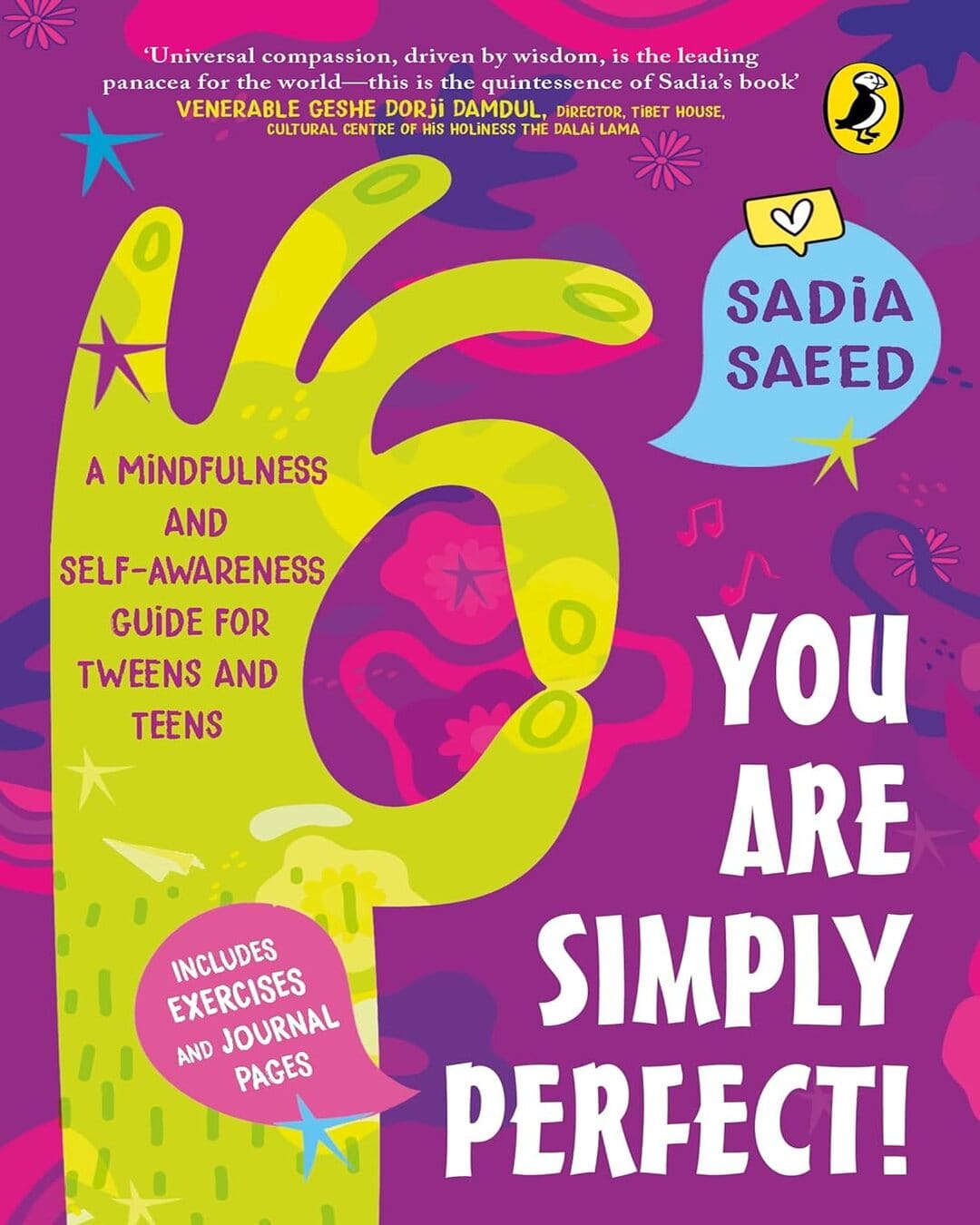You Are Simply Perfect!: A Mindfulness And Self-Awareness Guidebook For Tweens And Teens by Sadia Saeed [Paperback] - versoz.com