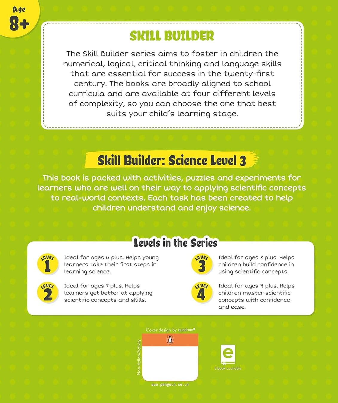 Skill Builders Science  Level 3 by Sonia Mehta [Paperback]