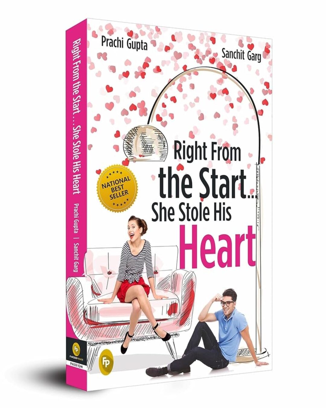 Right From the Start . . . She Stole His Heart by Prachi Gupta & Sanchit Garg [Paperback] - versoz.com