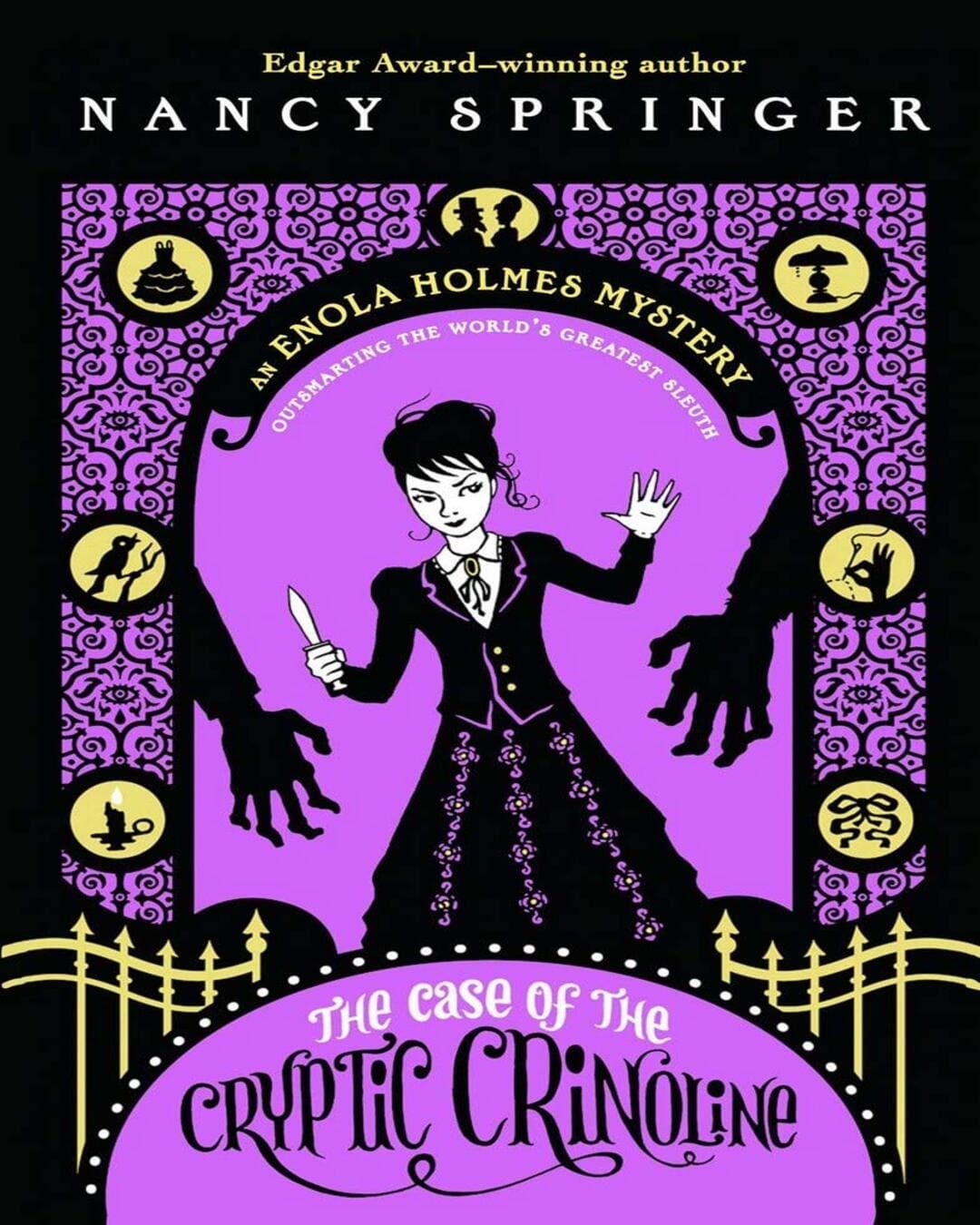 The Case Of The Cryptic Crinoline by Nancy Springer [Paperback] - versoz.com