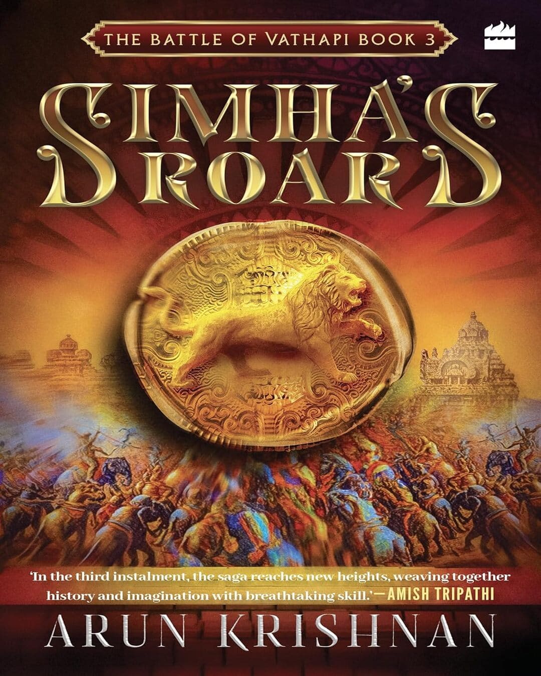 The Battle of Vathapi Book 3: Simha's Roar by Arun Krishnan [Paperback] - versoz.com