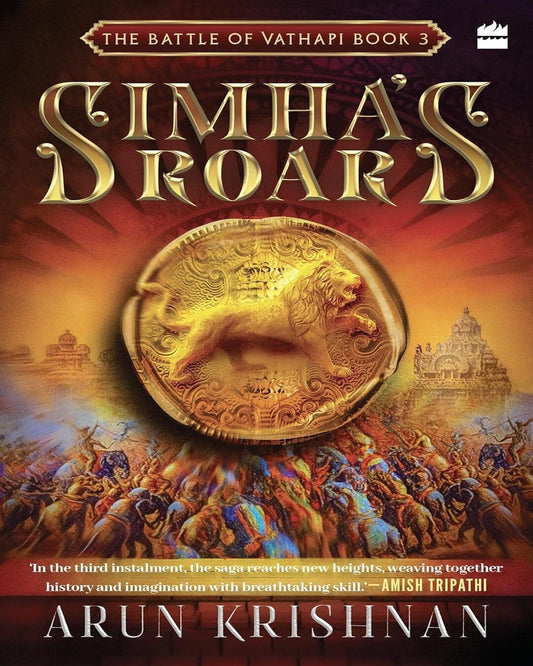 The Battle of Vathapi Book 3: Simha's Roar by Arun Krishnan [Paperback] - versoz.com