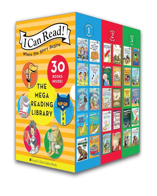 I Can Read! The Mega Reading Library : 30 Books Mega Pack by I Can Read [Paperback]