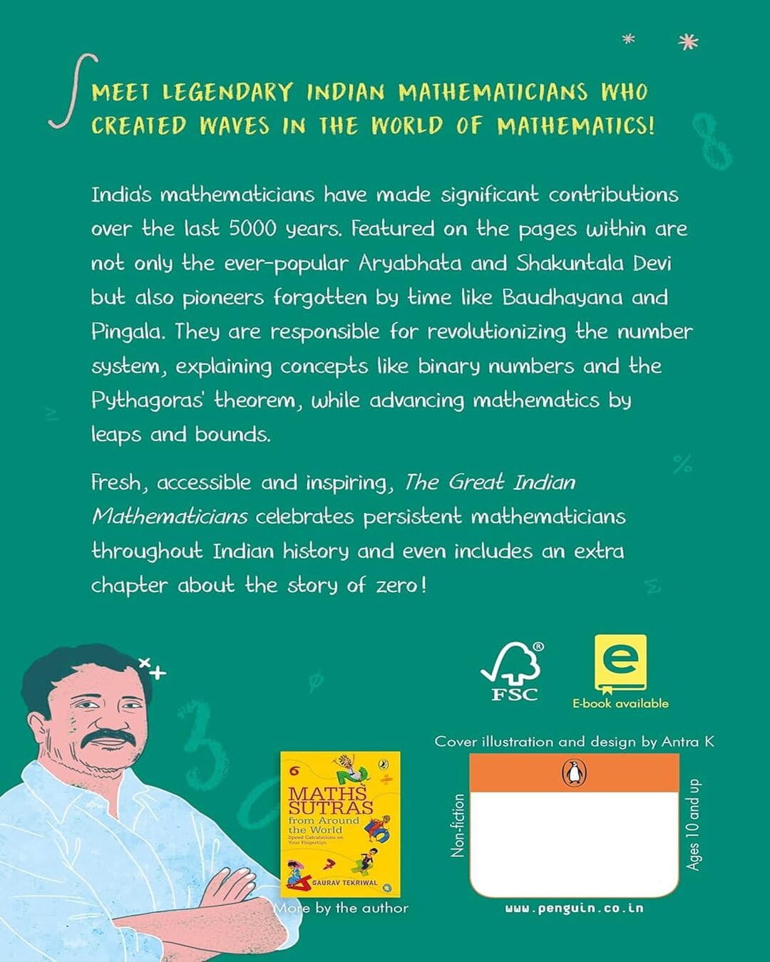 The Great Indian Mathematicians: 15 Pioneers Who Put Indian Mathematics On The World Map by Gaurav Tekriwal [Paperback] - versoz.com
