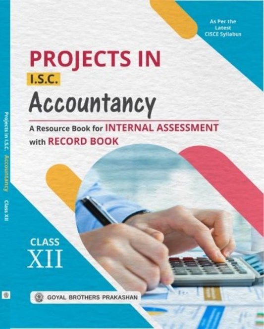 Project in Accountancy with Project Record Book for Class 12 (A.Y. 2026-27)