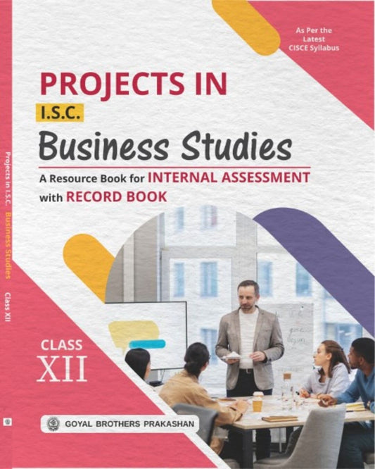 Project in Business Studies with Record Book for Class 12 (A.Y. 2026-27)
