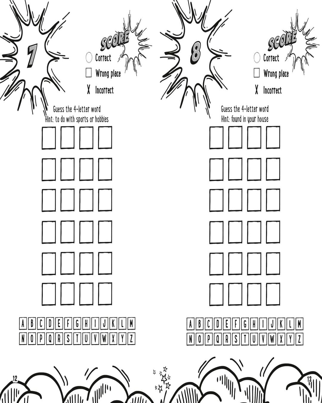 Solve it! â€” GUESS THE WORD [Paperback] - versoz.com