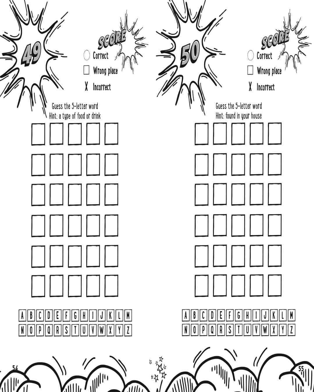 Solve it! â€” GUESS THE WORD [Paperback] - versoz.com