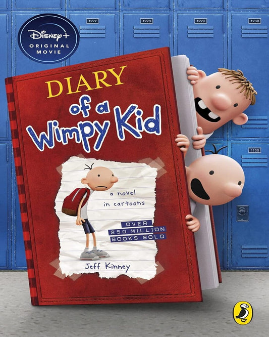 Diary of a Wimpy Kid by Jeff Kinney - Special Disney+ Cover Edition [Paperback] - versoz.com