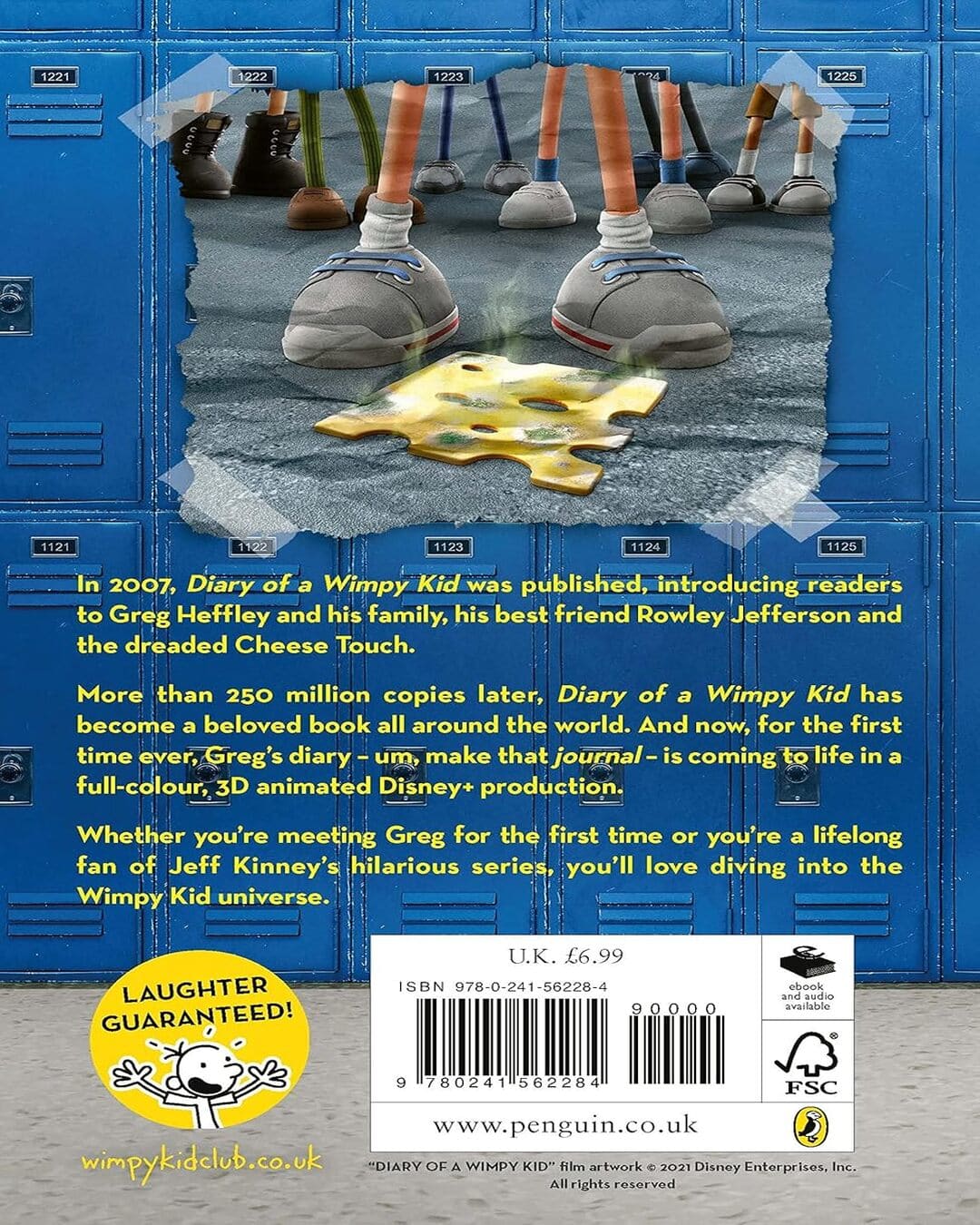 Diary of a Wimpy Kid by Jeff Kinney - Special Disney+ Cover Edition [Paperback] - versoz.com