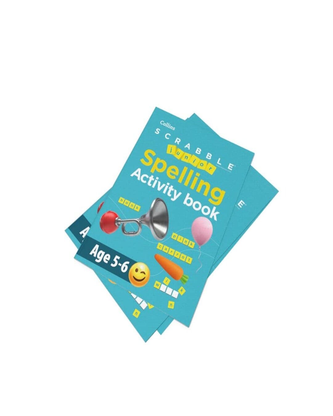 Scrabble Junior Spelling Activity Book : Age 5-6 [Paperback] - versoz.com