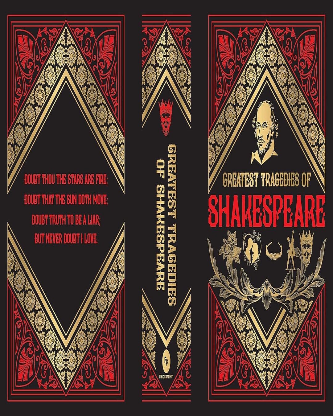 Greatest Tragedies of Shakespeare (Deluxe Hardbound Edition) [Paperback] - versoz.com
