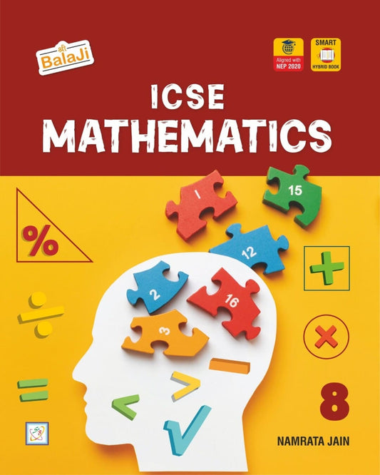Icse Mathematics - 8 (2026-27) by Namrata Jain [Paperback]