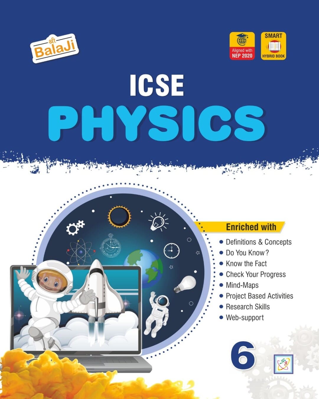 Icse Physics - 6 (2026-27) by Balaji Publications [Paperback]