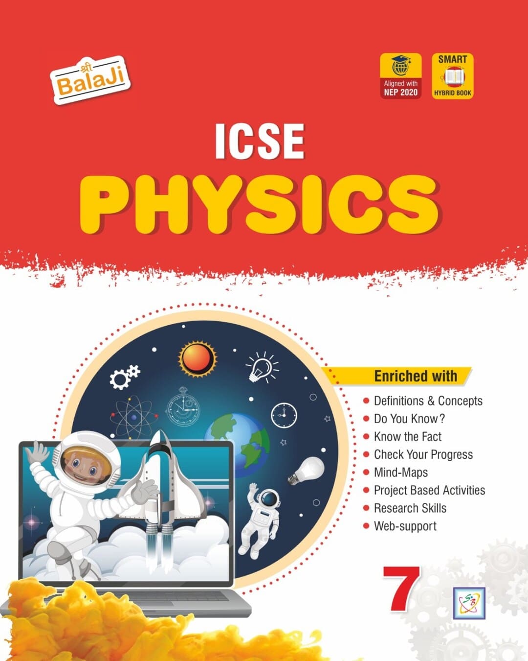 Icse Physics - 7 (2026-27) by Balaji Publications [Paperback]