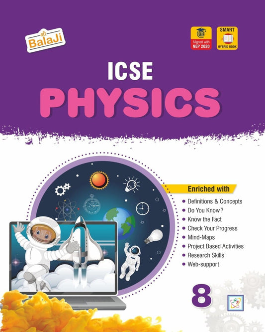 Icse Physics - 8 (2026-27) by Balaji Publications [Paperback]